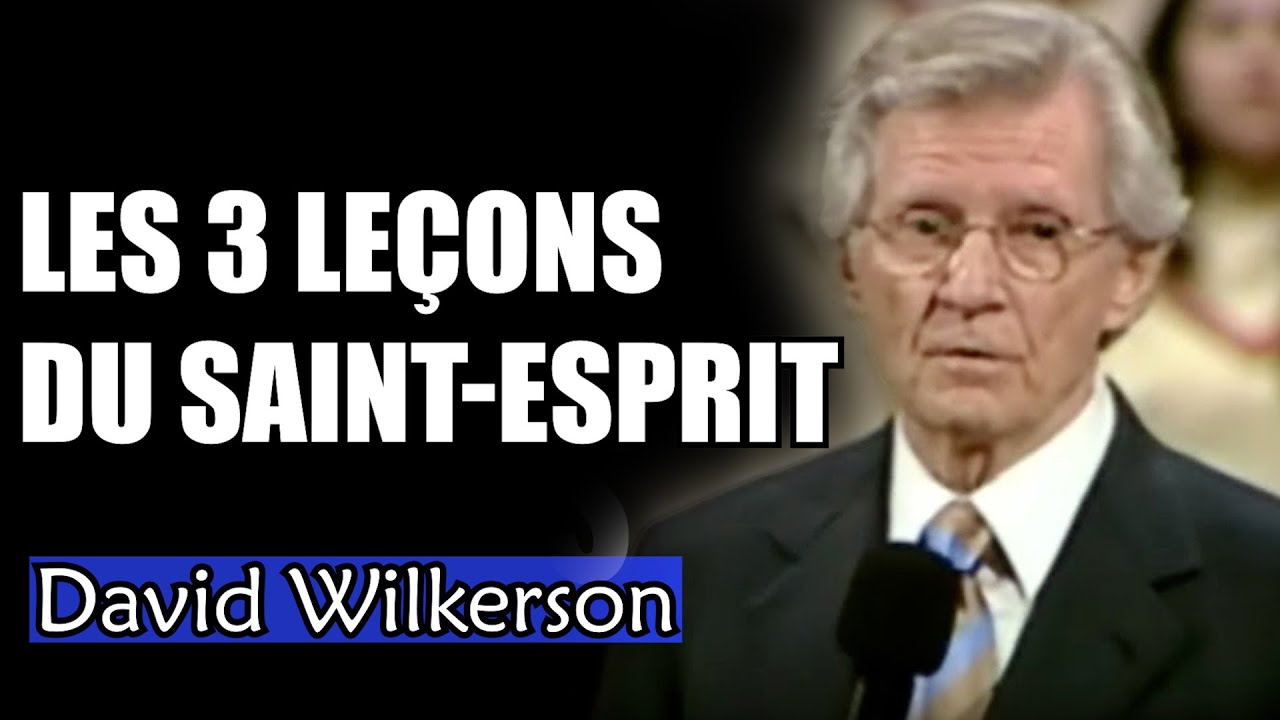 Les 3 leçons  du Saint Esprit
