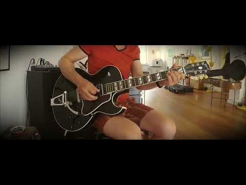 Gibson ES-175 P-94 with Bigsby 2013 - Ebony image 13