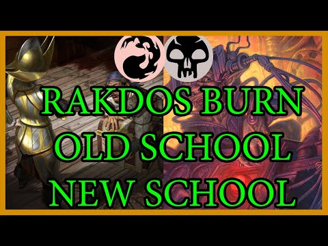 Rakdos Old School New School Burn!! Red Black Aggro Core Set 2020 Standard Deck Guide (MTG ARENA)!!