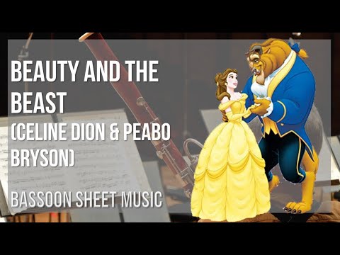 Bassoon Sheet Music: How to play Beauty And The Beast by Celine Dion & Peabo Bryson