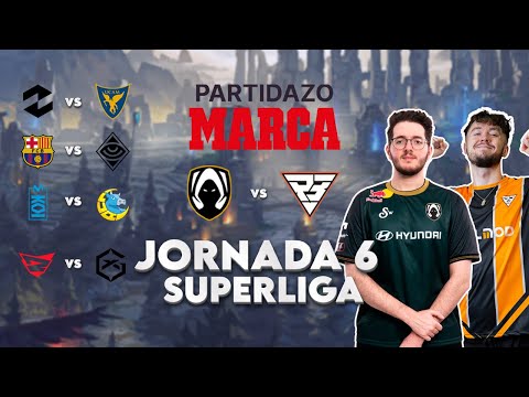 EN DIRECTO: SUPERLIGA LEAGUE OF LEGENDS - JORNADA 6 - PARTIDAZO MARCA: Los Heretics - Ramboot Club