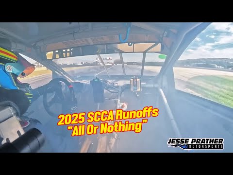 Wild SCCA Runoffs H Production Race In-Car
