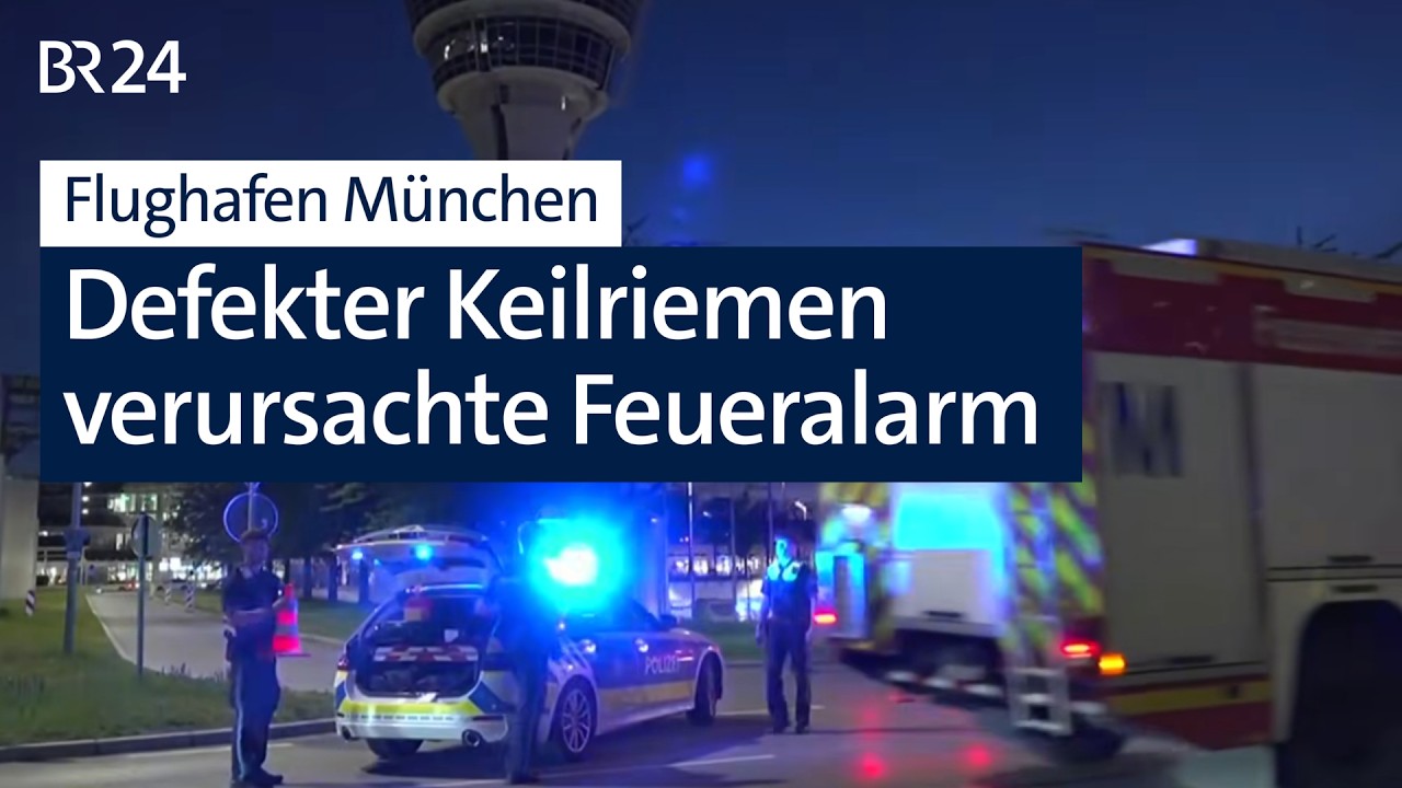 Nach Feueralarm: Betrieb am Airport München normal angelaufen | Abendschau | BR24