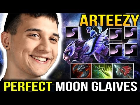 Arteezy Luna Crazy Moon Glaives ULTRAKILL with SATANIC