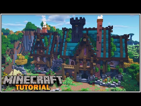 Minecraft: How to Build a Large Medieval Fantasy House [ULTIMATE SURVIVAL HOUSE]