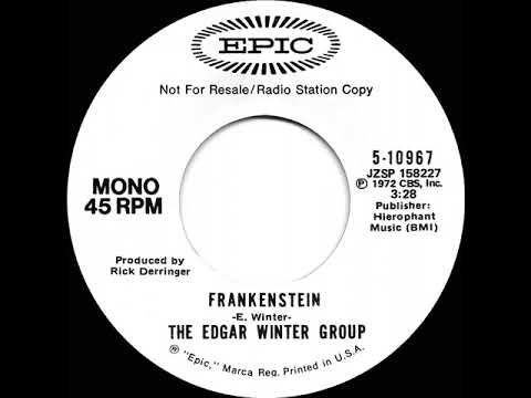 1973 Edgar Winter Group - Frankenstein (mono radio promo 45)