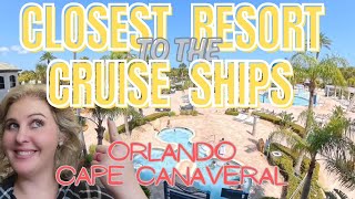 What is the closest hotel/resort to Orlando Cruise Port (Resort and Room Tour + Beach)?