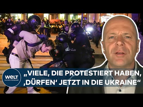 MAKABERES MOSKAU: Festgenommene Demonstranten werden direkt zum Kriegsdienst einberufen