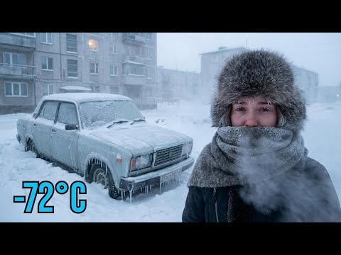 🔥 Life at −72°C ❄️ Inside the Coldest Place on Earth • Yakutsk