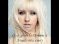 Christina Aguilera- Contigo en la Distancia With ...