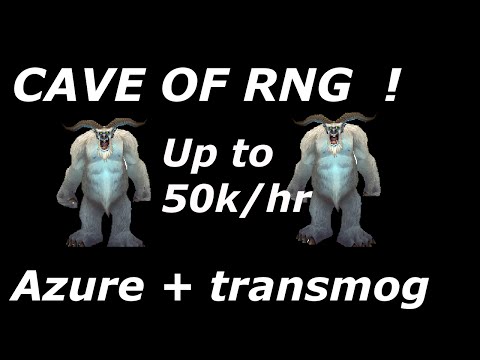 WoW 6.2.3: 1,000g - 50,000g Per Hour ( Azure + Transmog ) Looted Item Value - Gold Guides