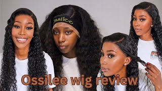 OSSILEE HAIR REVIEW | Curly Wig Install For Beginners