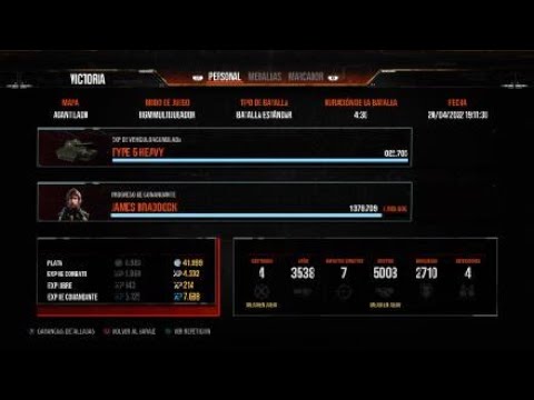 Type 5 heavy in Acantilado:8,5K damage conbined :Wot console - World of Tanks console