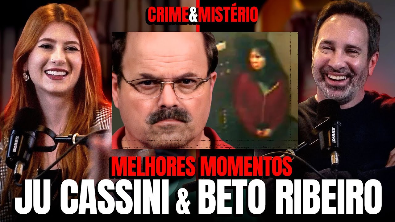 MELHORES MOMENTOS - JU CASSINI E BETO RIBEIRO EM UM BATE PAPO SOBRE CRIME E MISTÉRI
