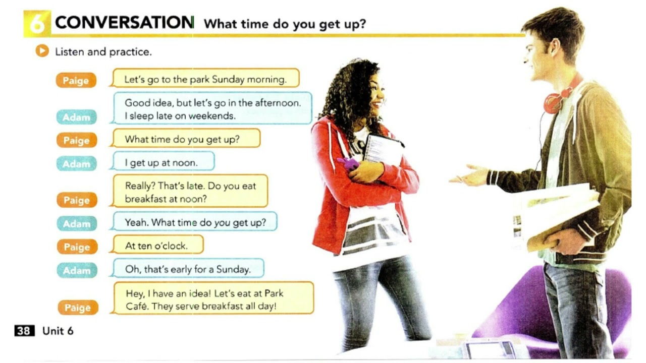 Interchange 5th Edition   Intro Student's Book   Unit 6   I Ride My Bike To School