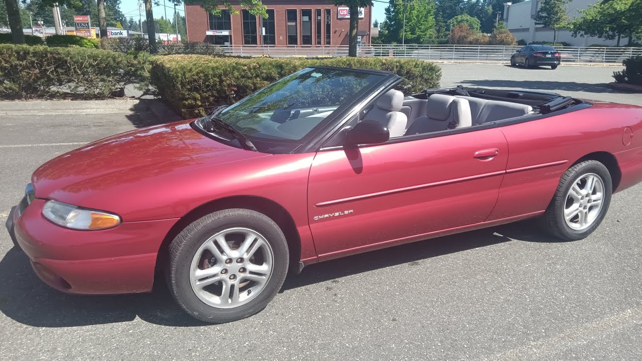 1997 Chrysler Sebring convertible 64k miles