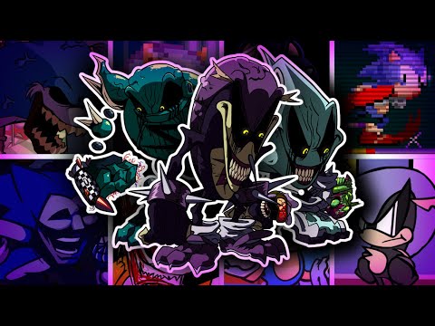 Cycles D-Sides but Different Sonic Characters Sings 🐱(D-sides) - FNF Cover