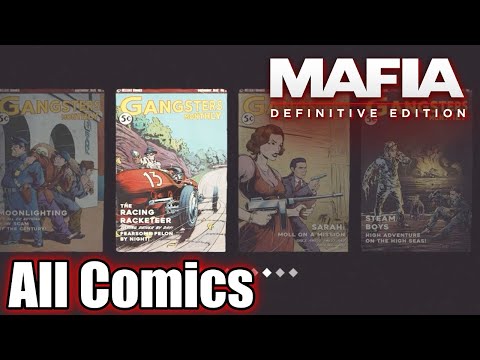 Mafia Definitive Edition - All Comics Collectible Locations