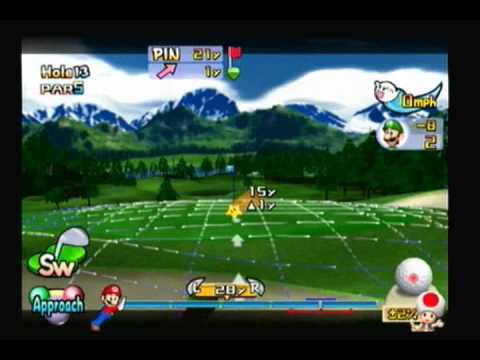 Let's Play Mario Golf: Toadstool Tour: Cheep Cheep Falls
