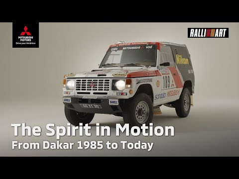 Mitsubishi restaura el Montero que ganó el Dakar de 1985