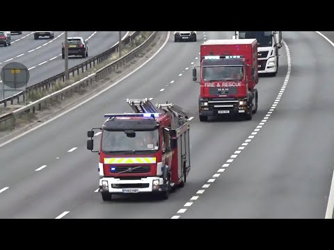 *RARE* Bury Environmental Protection Unit & Pump Responding | Greater Manchester Fire & Rescue