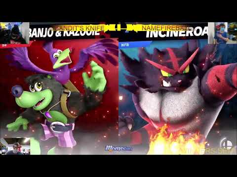 4o4 Ultimate Weekly VI - Bandit's Knife(Banjo) vs Namefireball(Incineroar, Greninja) - Winners Semi