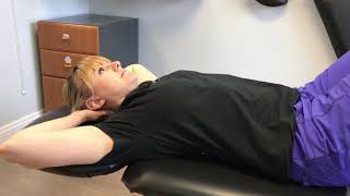 Supine Passive Cervical Flexion