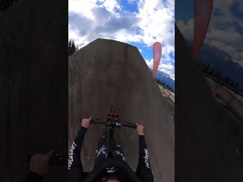 POV: You're riding Whip Off at Crankworx, Innsbruck 💥 #looseriders #pov #gopro #whipoff #mtb