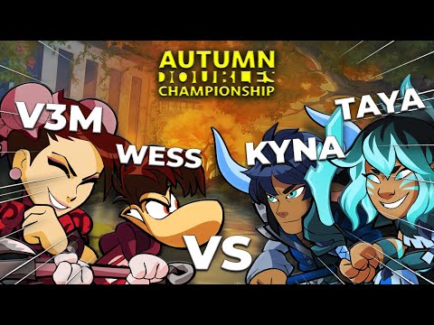 Wess / V3M_T4NQUIL0 VS. lores / Kyna, GRAND FINAL | Brawlhalla Autumn Doubles Championship