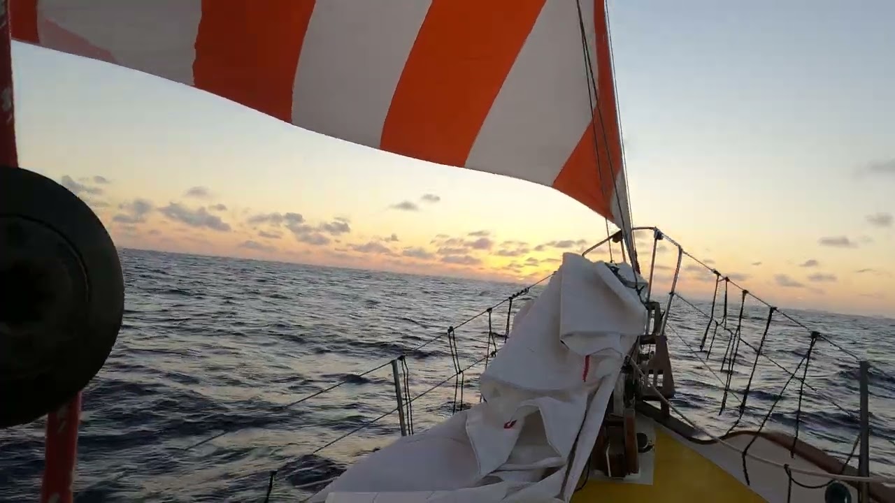 Sailing Into a Sunset View