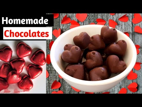 Homemade Chocolates Recipe | How to Make Chocolate At Home | #homemadechocolates