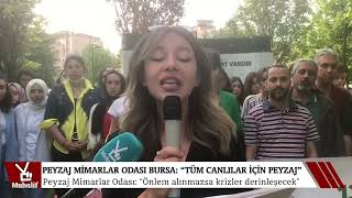 Peyzaj Mimarları Odası Bursa: Tüm canlılar için peyzaj