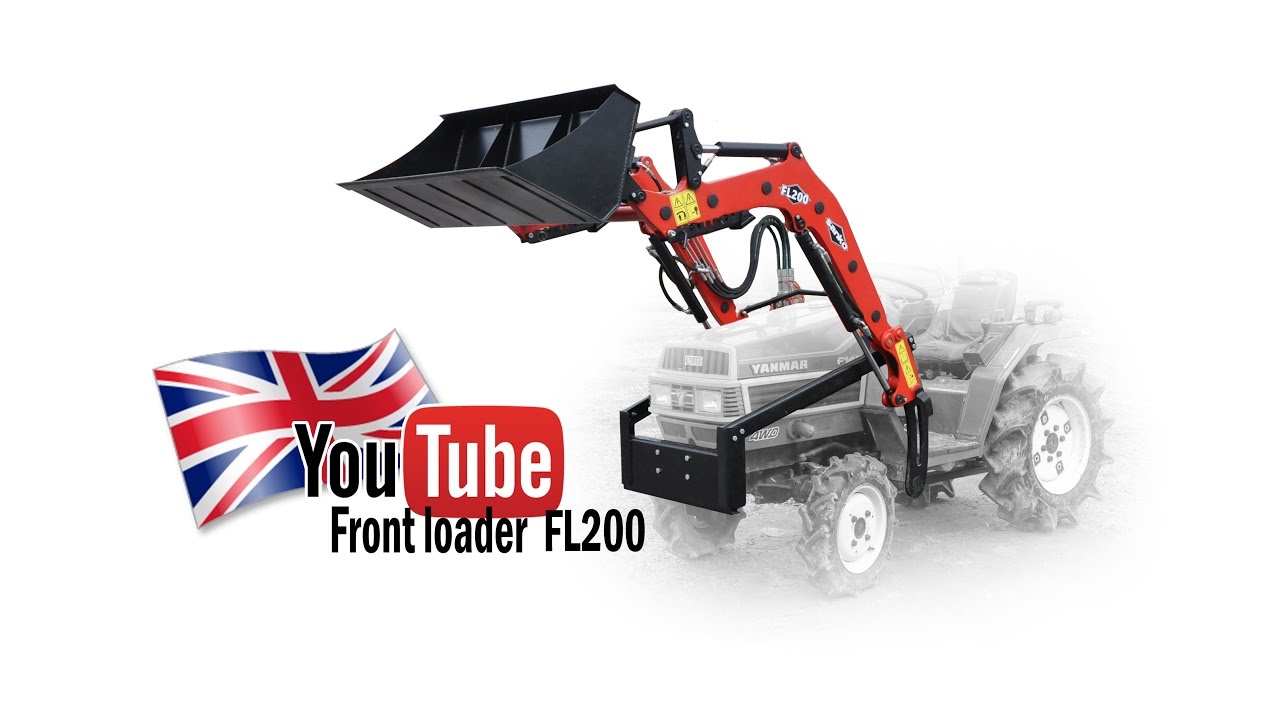 Kubota Iseki Yanmar ÚJ homlokrakodó FL 200