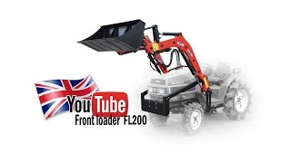 Kubota Iseki Yanmar ÚJ homlokrakodó FL 200