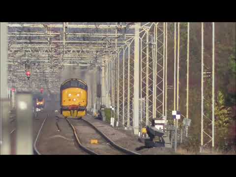 CLASS37 407 WORK FROM CREWE Gresty Bridge TO   Willesden Brent Sdgs