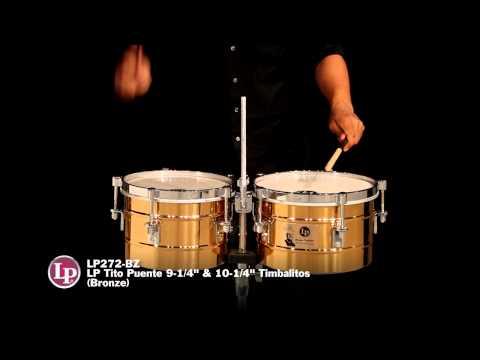 LP Tito Puente Bronze Timbalitos - 9 1/4" & 10 1/4" image 2