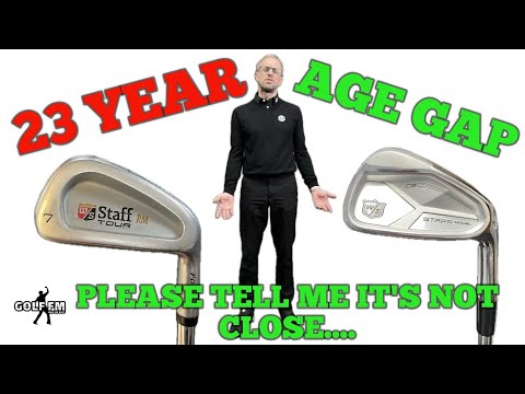 WILSON STAFF MODEL IRON REVIEW, 23 YEAR AGE GAP, PLEASE TELL ME IT'S NOT CLOSE