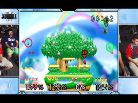 Summit 2016 - Revan & Sextc vs Vwsl & Janco - SSB64 Doubles Bracket
