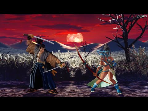 Samurai Shodown - Jubei VS Mina