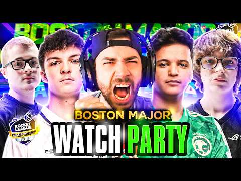 🔴LIVE -🏆OFFICIAL RLCS MAJOR WATCH PARTY🏆✅DROPS ON TW1TCH✅👍DROP A LIKE TO HELP ALG!!👍