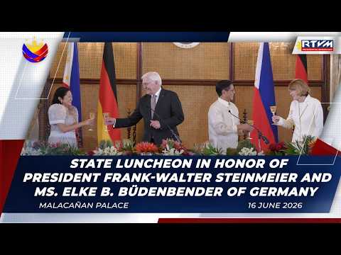 State Luncheon in Honor of President Frank-Walter Steinmeier and Ms. Elke B. Büdenbender of Germany