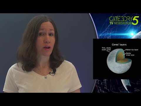 Ceres asteroid crater provides evidence of sub-surface ocean