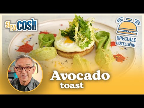 Avocado toast - Si fa così | Chef BRUNO BARBIERI