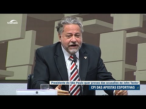 Presidente do São Paulo nega venda de resultado e cobra provas de John Textor