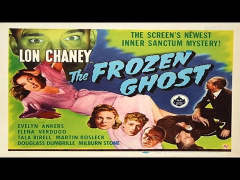 The Frozen Ghost (1945) El Fantasma Helado - Trailer Subtitulado Español - Lon Chaney Jr.