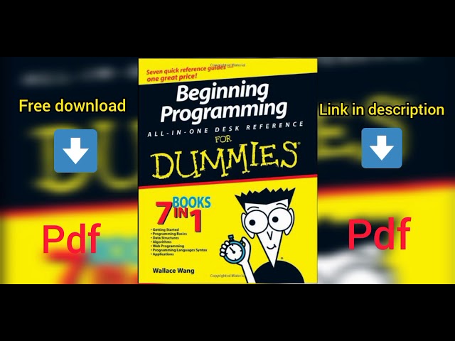 Vídeo relacionado con Beginning Programming All-in-One For Dummies, 2nd Edition