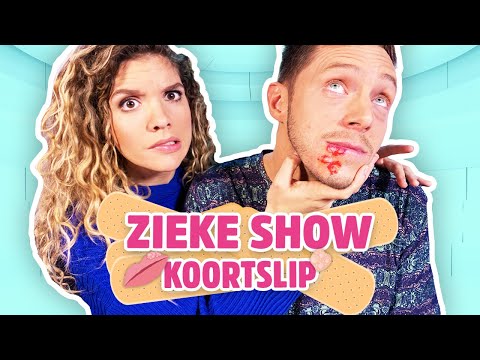 DEZE KOORTSLIP IS ENORM?! HOE KRIJGEN WE HEM WEG? - DE ZIEKE SHOW