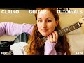 Clairo guitar tutorial // Part One : “Heaven” // beginner friendly // easy // all levels