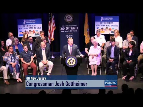 NJ Bergen County Congressman Josh Gottheimer Awards Home Town Heroes