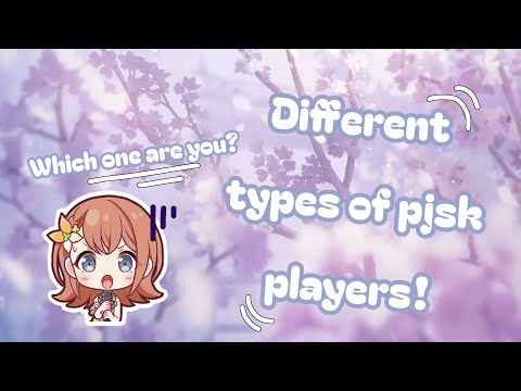 8 different types of project sekai players